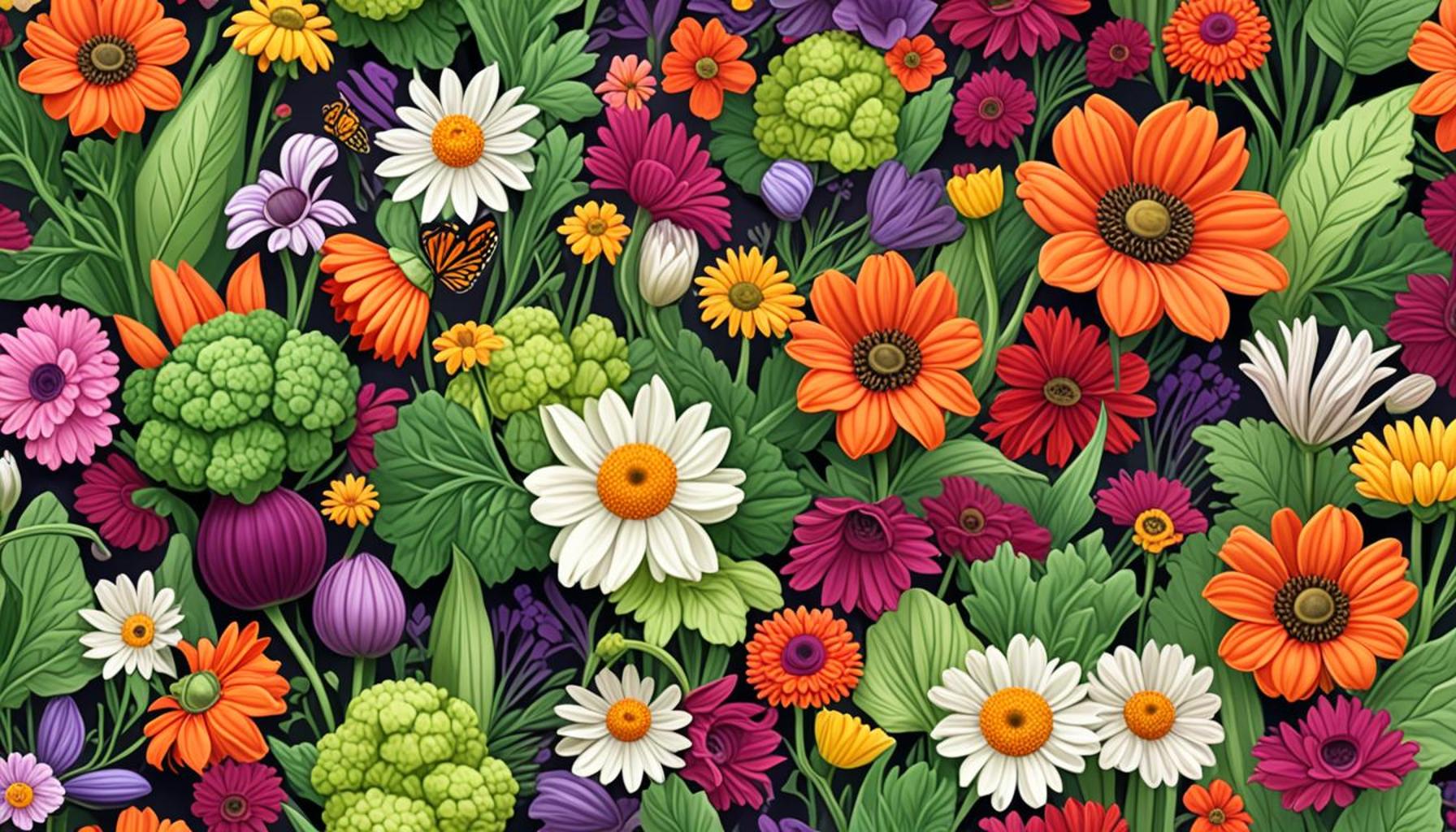 How to Integrate Flowers with Vegetables: Benefits of Pollination and Beauty in the Home Garden