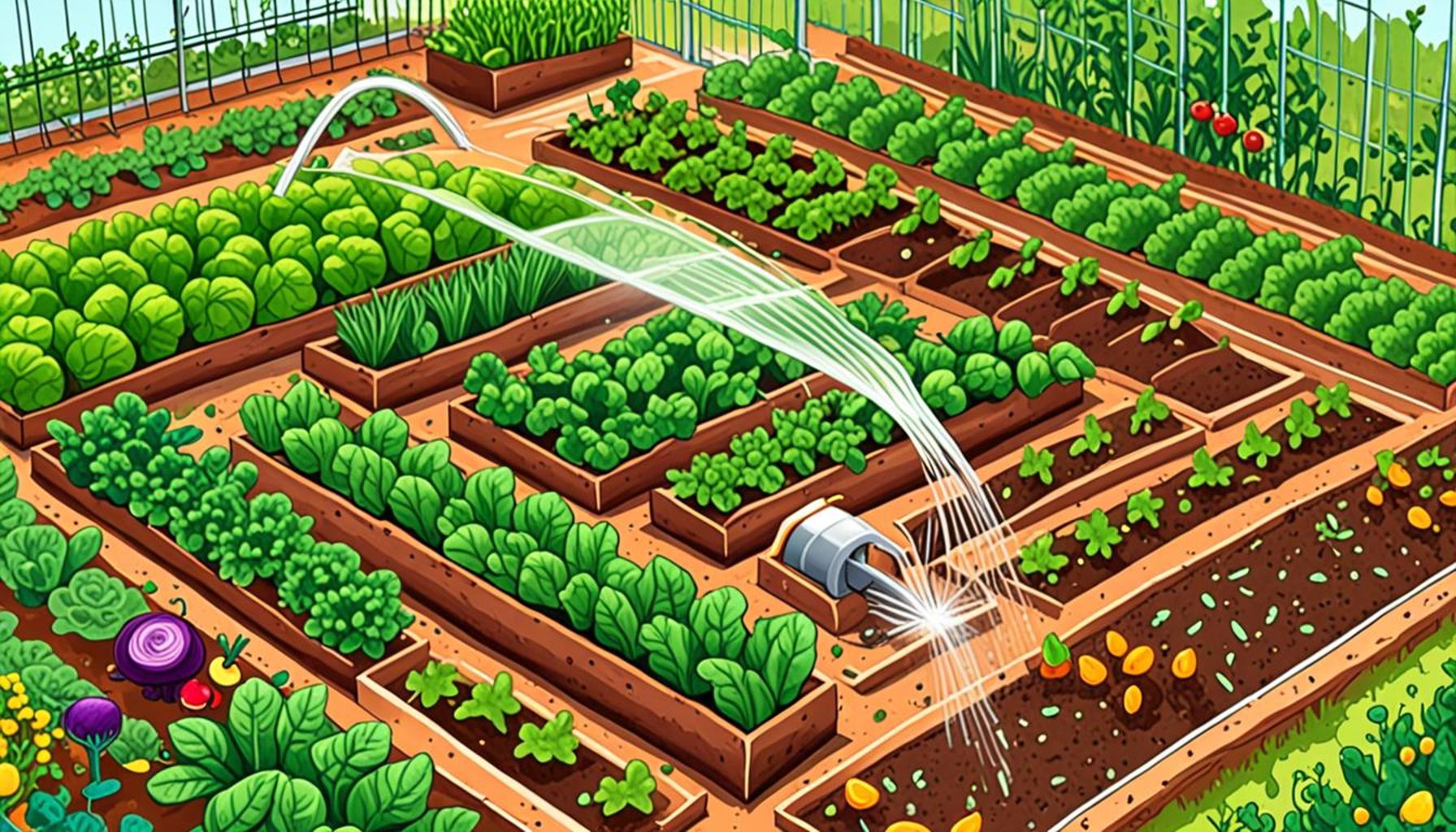 Efficient Irrigation Techniques for Vegetable Gardens: Tips for Beginners